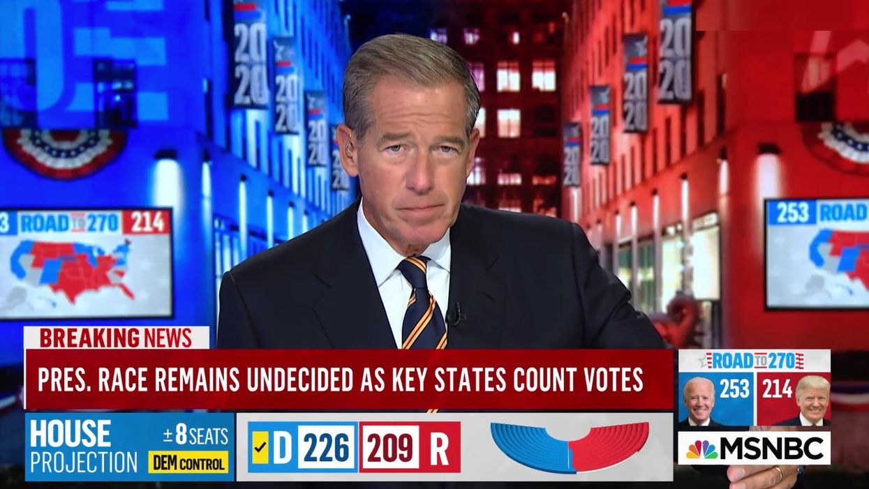 MSNBC cuts live broadcast of Trump briefing after 40 seconds; Brian Williams calls his statement 'dangerous'