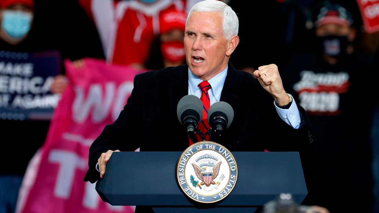 Vice President Mike Pence insists 2020 race 'ain't over,' vows to keep fighting for re-election