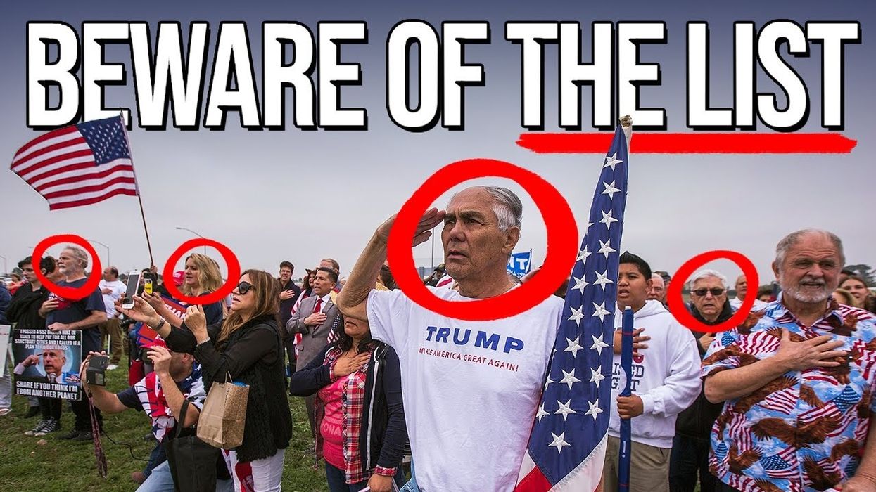 Will YOU be put on a list for supporting President Trump?