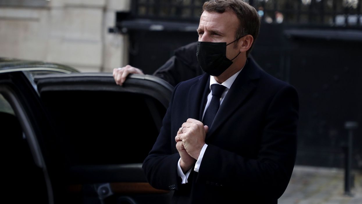 Emmanuel Macron says Biden presidency is chance to 'make our planet great again'