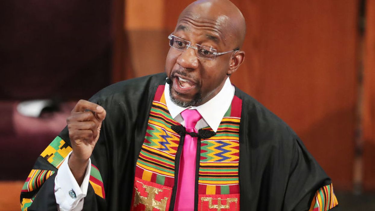 Democrat competing in Georgia runoff told America to 'repent' over 'worship of whiteness,' supporting Trump