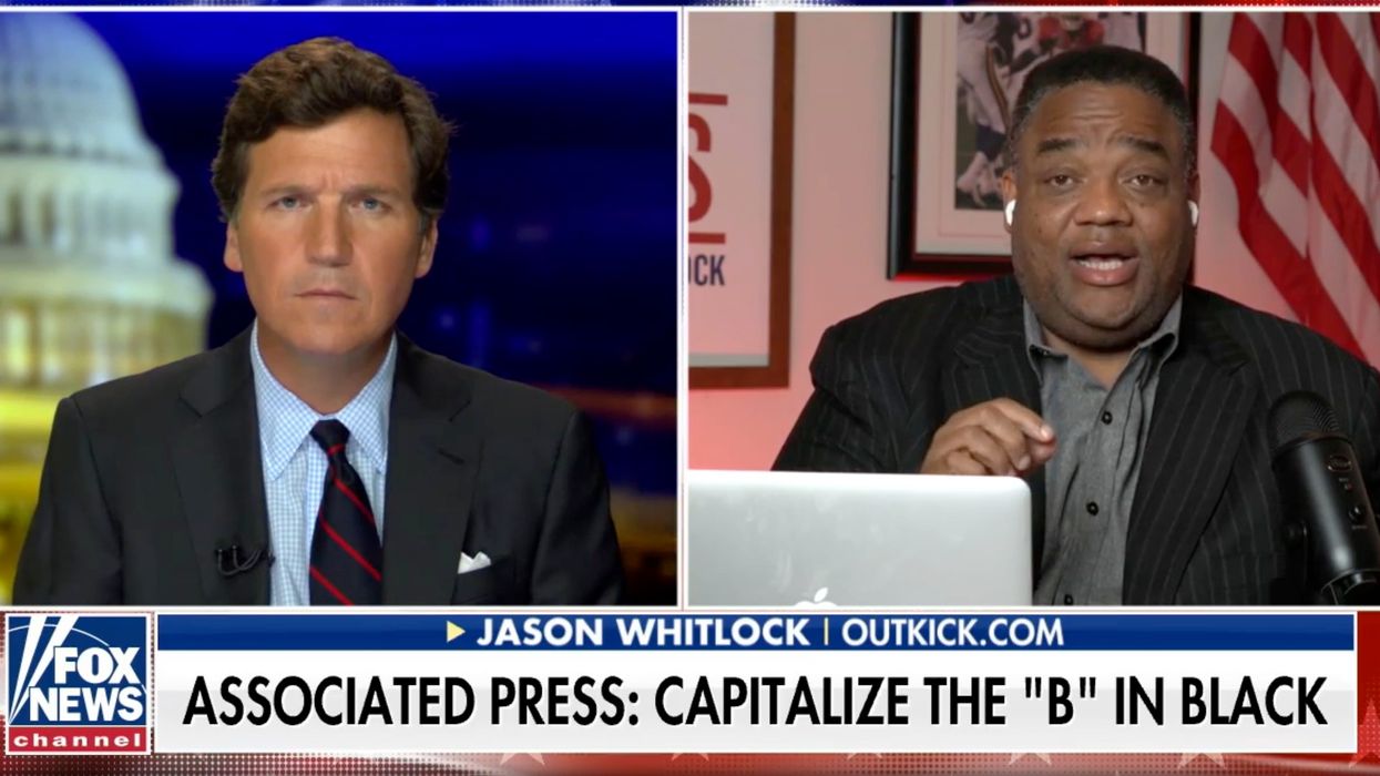Jason Whitlock tells Tucker Carlson how the media, left use language to control black Americans