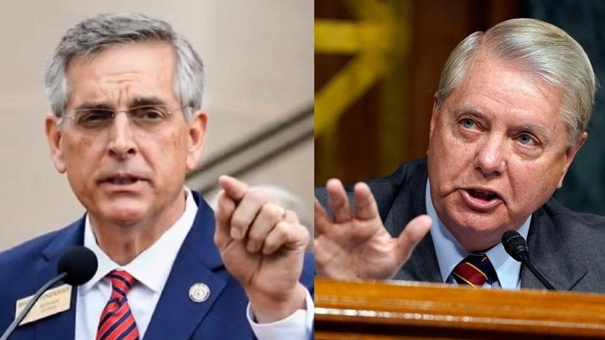 Georgia secretary of state accuses fellow Republican Lindsey Graham of suggesting he toss legal ballots