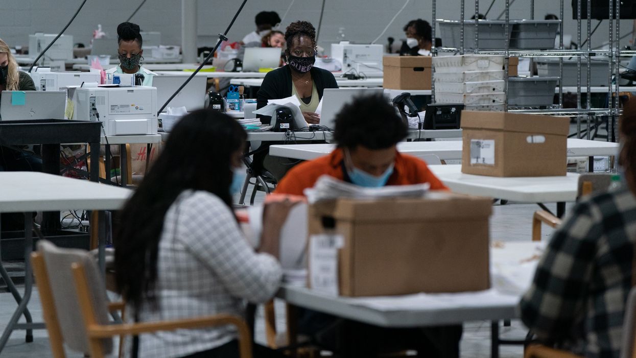 More uncounted votes found in second Georgia county, giving another boost for Trump