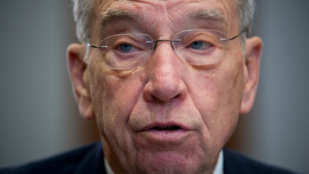 GOP Sen. Chuck Grassley says he's tested positive for COVID-19