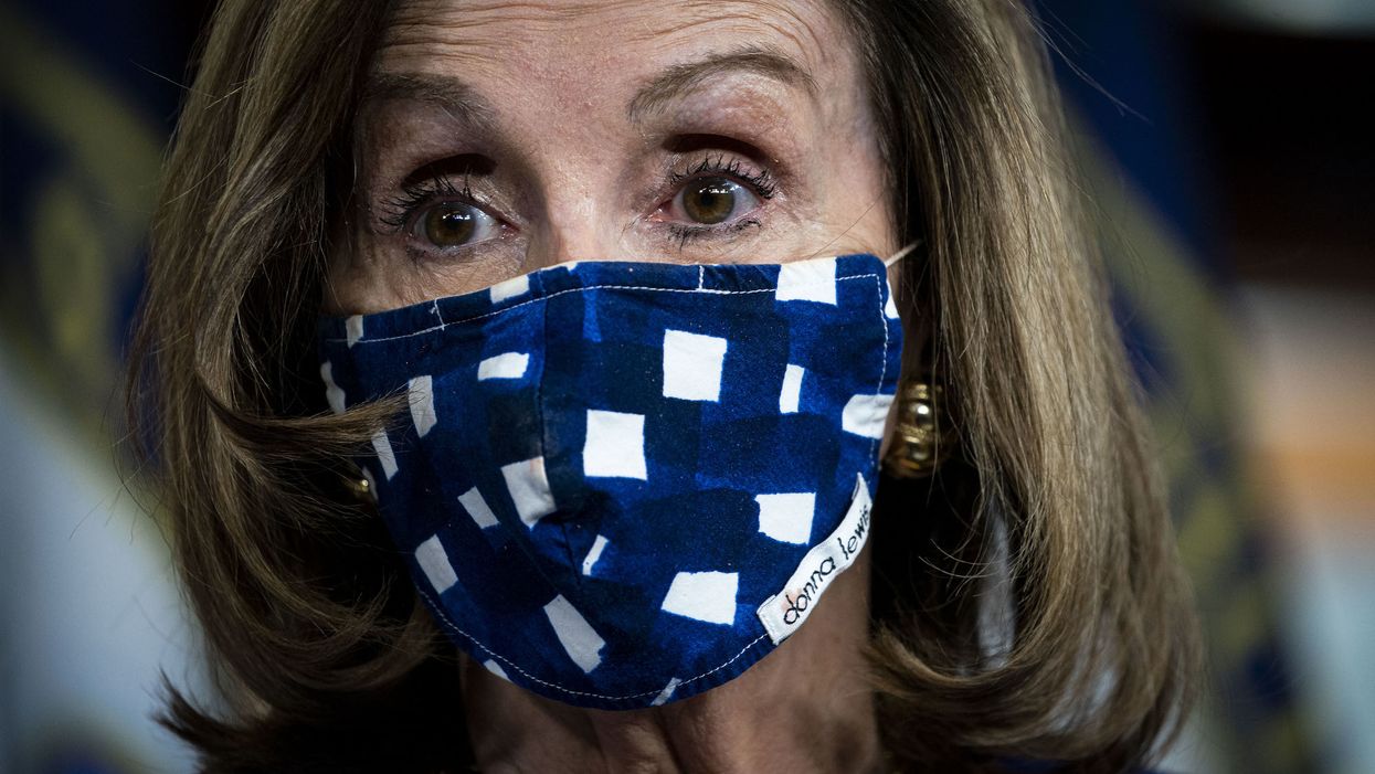 A defensive Nancy Pelosi claims she won the 2020 election despite losing so many seats in the House
