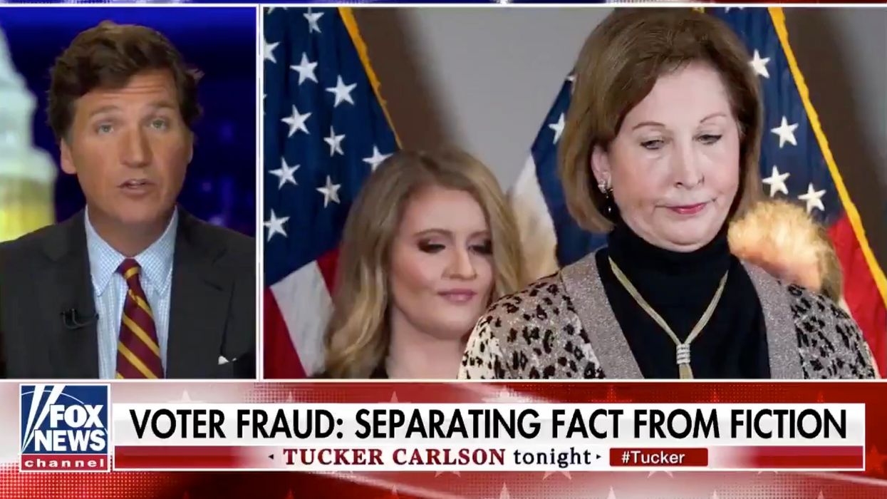 Tucker Carlson responds to anger over Sidney Powell segment, reveals what Trump's own legal team told him