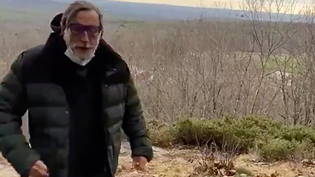 Man caught on video spitting at women hiking because they weren't wearing masks, tells them: 'I have COVID!'