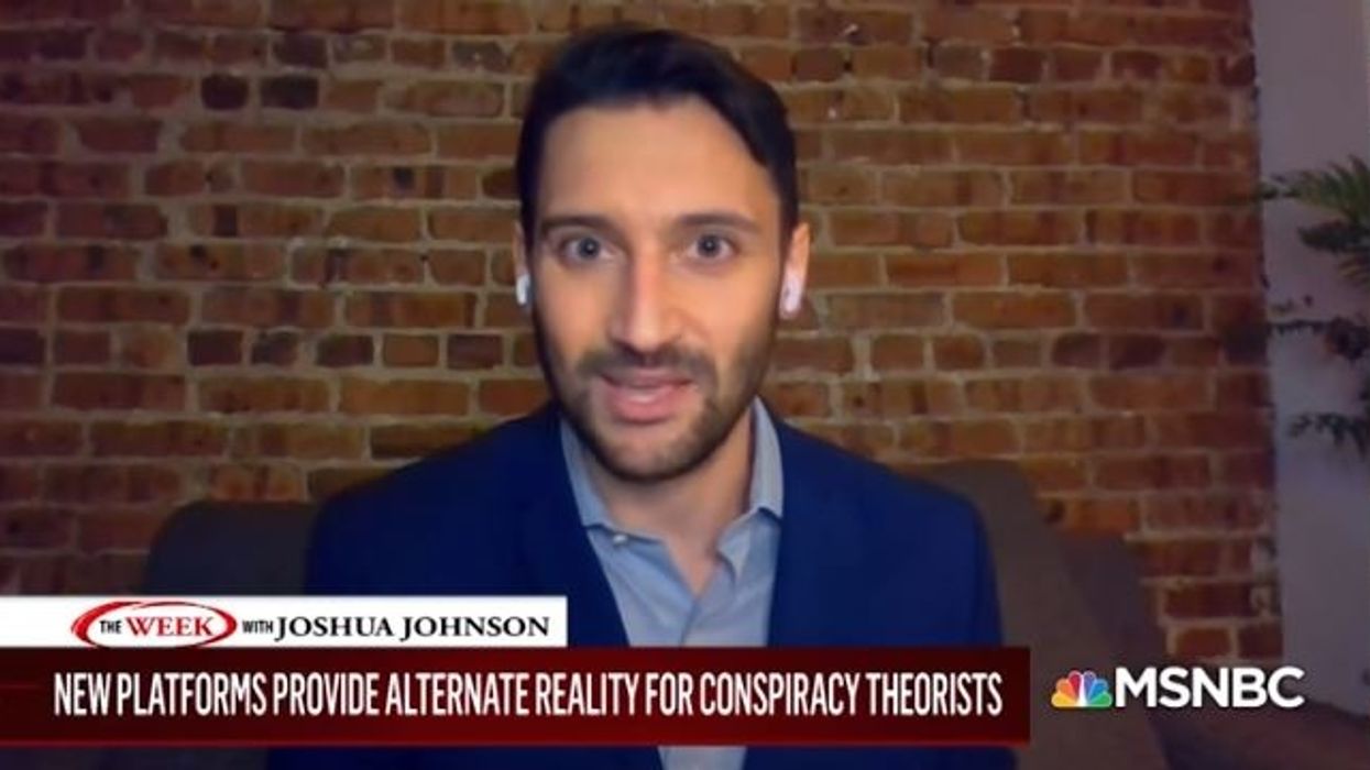 MSNBC host claims Parler is 'an alternate reality for conspiracy theorists'