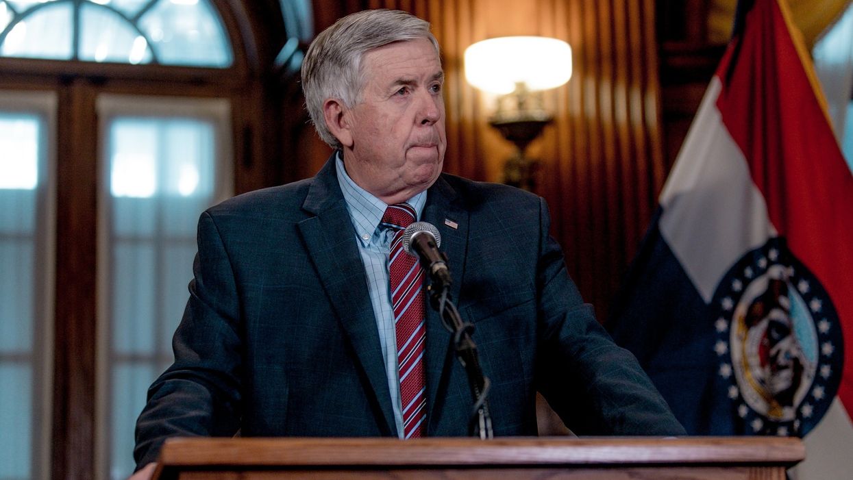 Gov. Mike Parson to Missourians: 'Government has no business' regulating gatherings in homes