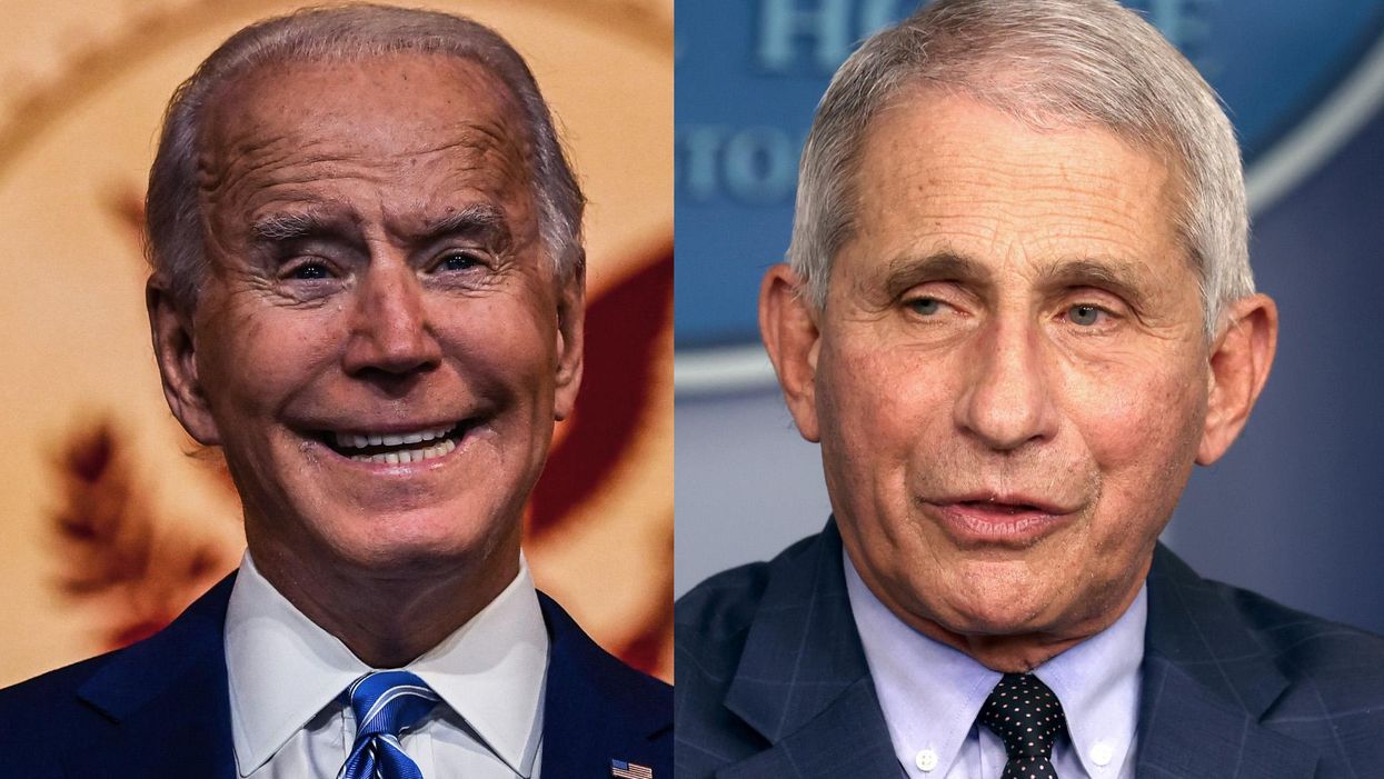 Joe Biden says Dr. Fauci will stay on as head of the coronavirus task force