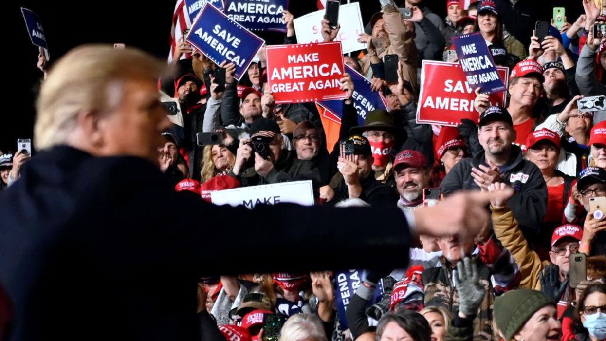 Crowd at Trump rally in Georgia lashes out at 'traitor' Fox News: 'We trusted you!'