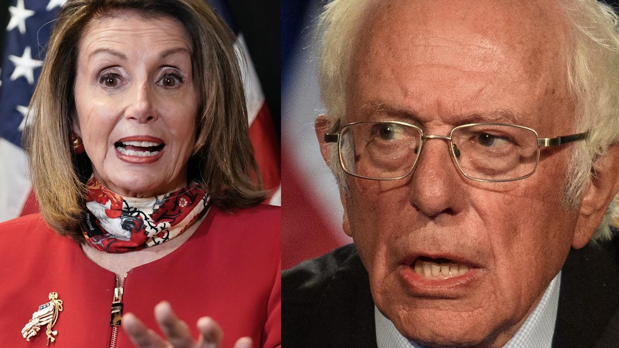 Bernie Sanders admits Nancy Pelosi and the Democrats walked away from coronavirus relief bill offered by Republicans