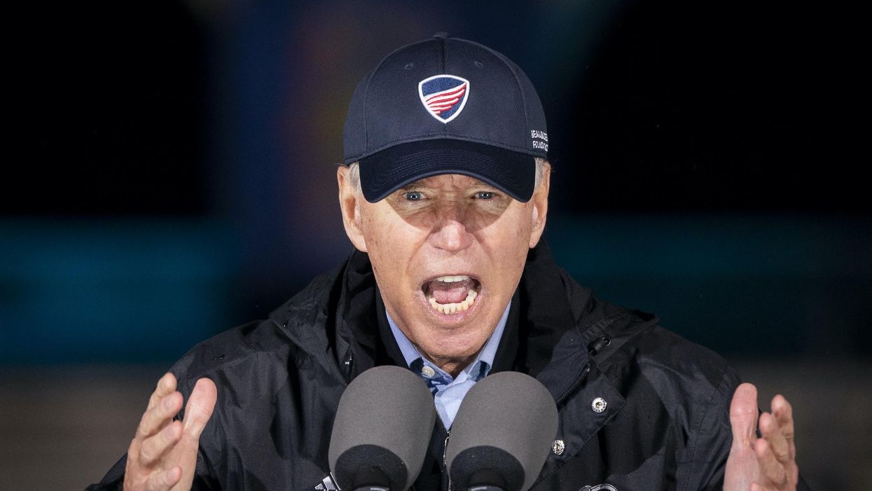 Leaked audio catches Joe Biden admitting Republicans 'beat the hell out of' Democrats over the 'Defund the Police' slogan