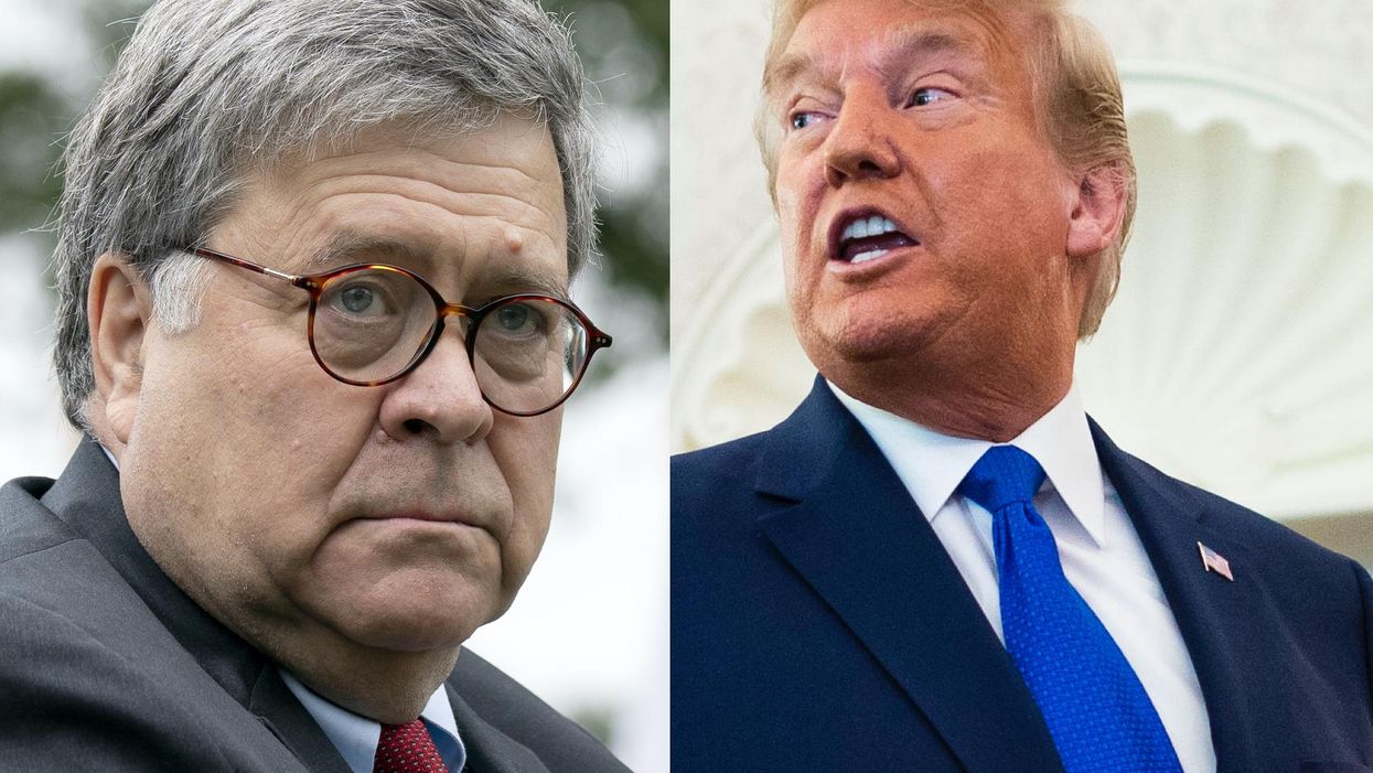 Trump turns on AG Bill Barr after report claims he knew about probe of Hunter Biden before election