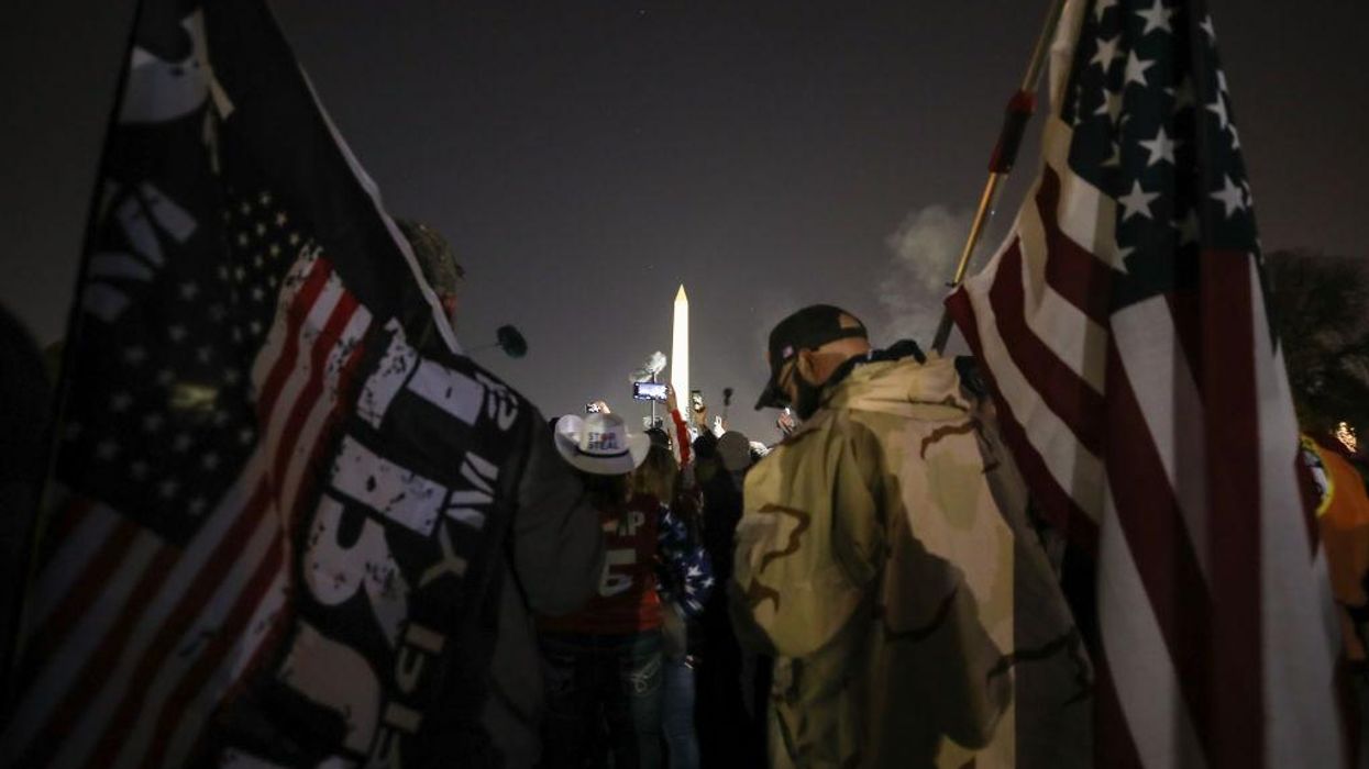 VIDEO: BLM and Antifa brawl with Trump supporters ahead of 'Stop the Steal' rally in DC