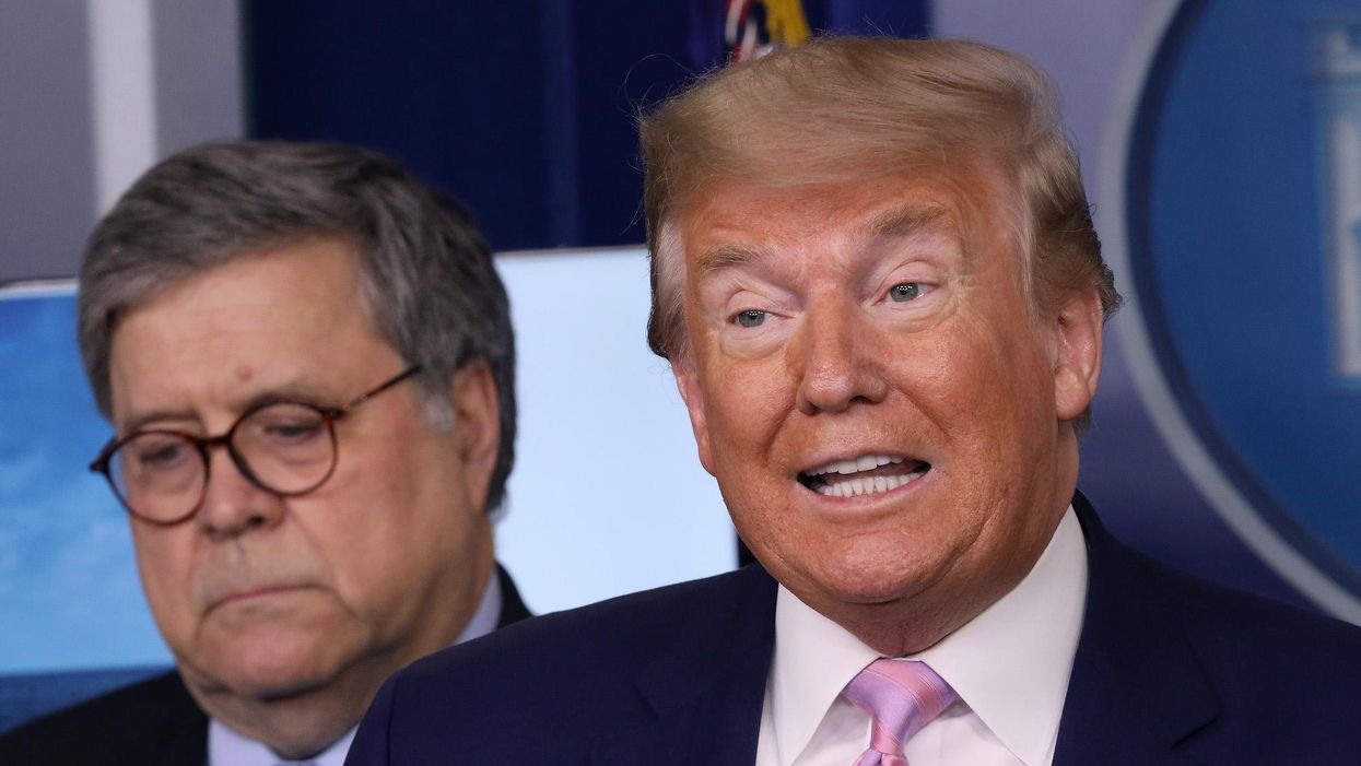 President Trump says Attorney General William Barr is resigning