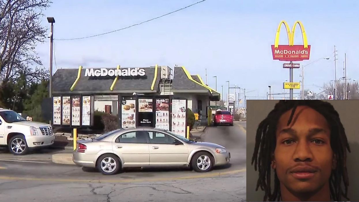 Murder suspect escapes police custody by jumping out of car window at McDonald’s drive-thru in Indiana