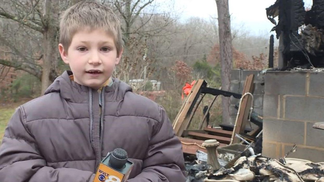 7-year-old Tennessee boy saves baby sister from burning home