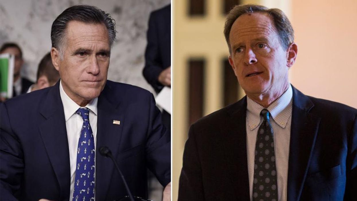Mitt Romney, Pat Toomey blast Senate Republican colleagues for opposing Electoral College certification