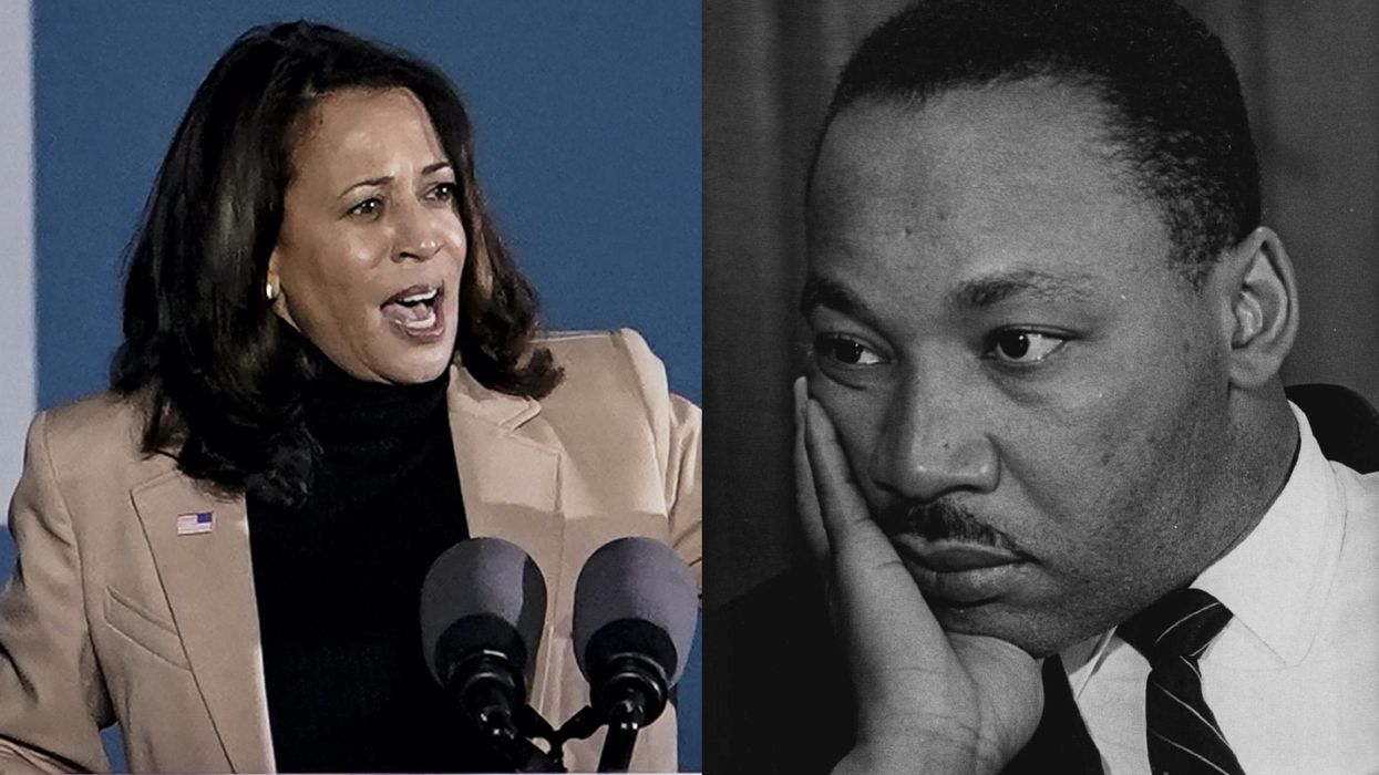 Social media torches Kamala Harris for telling odd story from her childhood that is strikingly similar to one from MLK Jr.