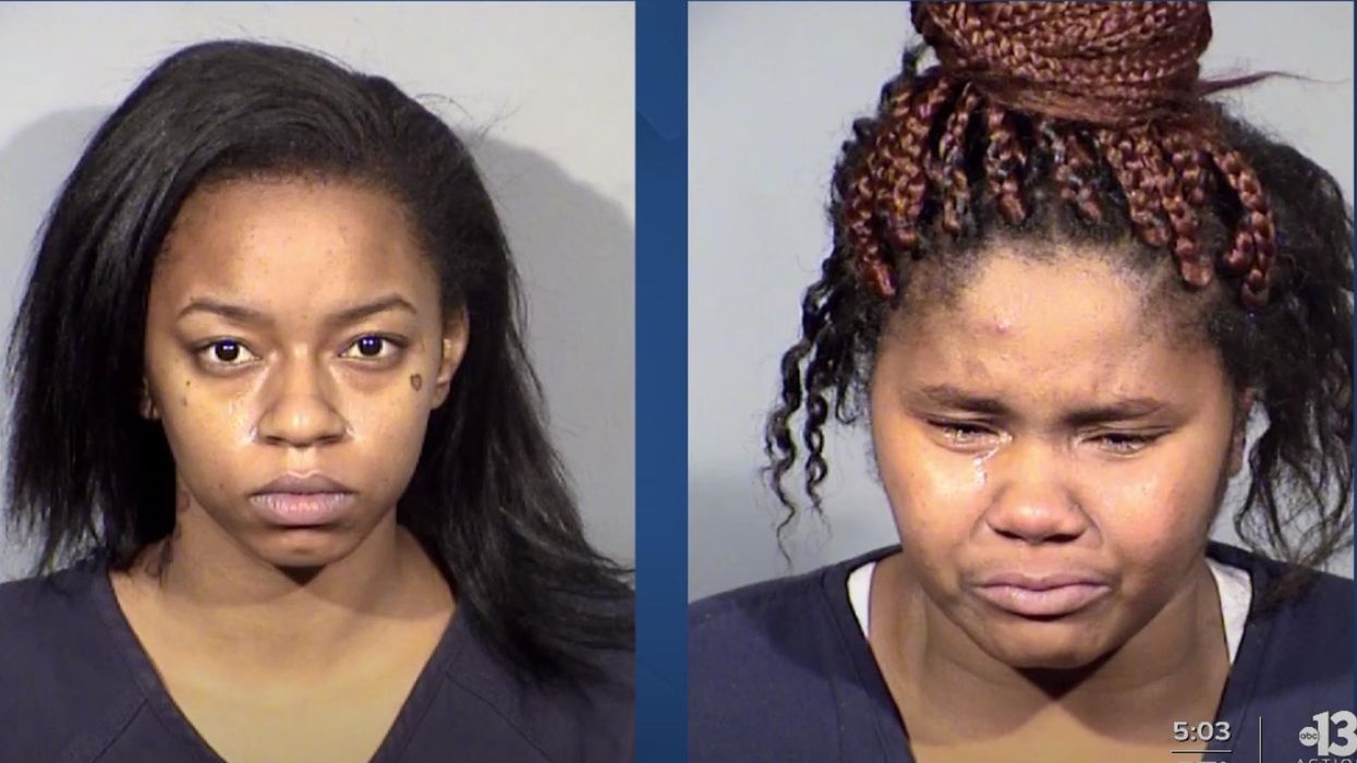 Police arrest 2 women after they allegedly posted a video on social media of elder abuse on Christmas Day