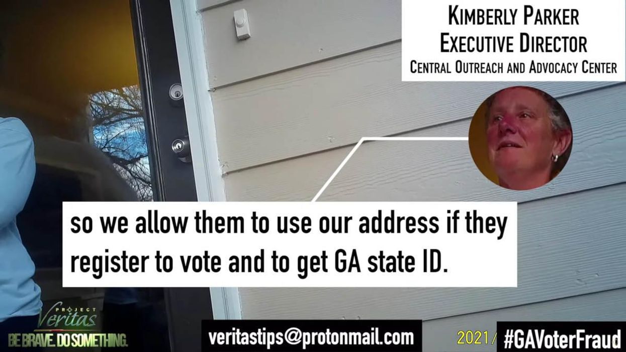 UPDATED: Project Veritas claims to expose illegal voter registration scheme in Georgia, but does not appear to show illegal activity