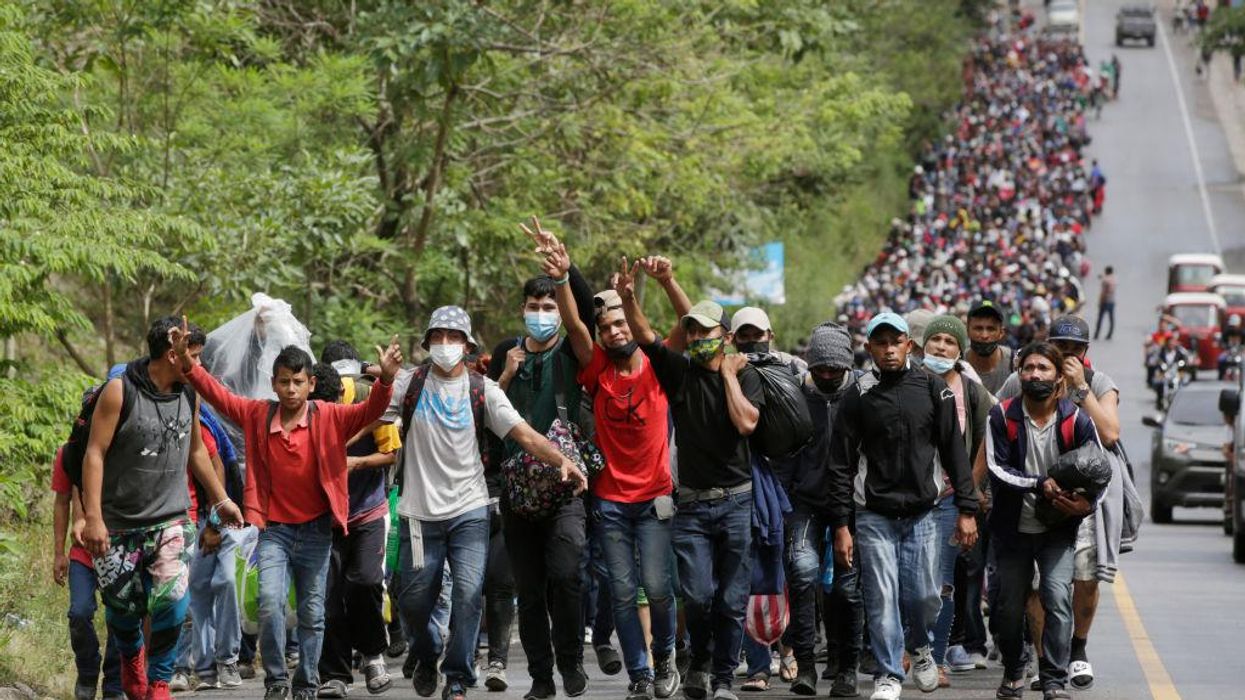 Thousands marching in migrant caravan to US demand Biden administration 'honor its commitments'