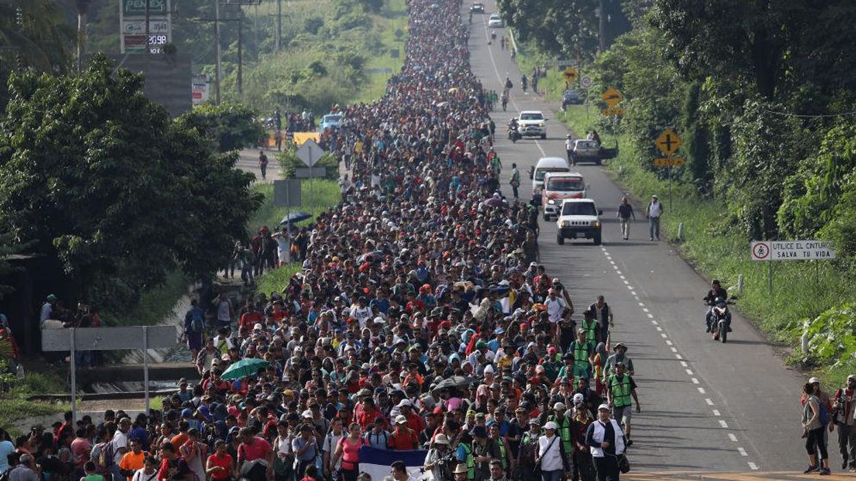 Report: Top Biden official tells migrant caravan they won't get into US — at least not at first