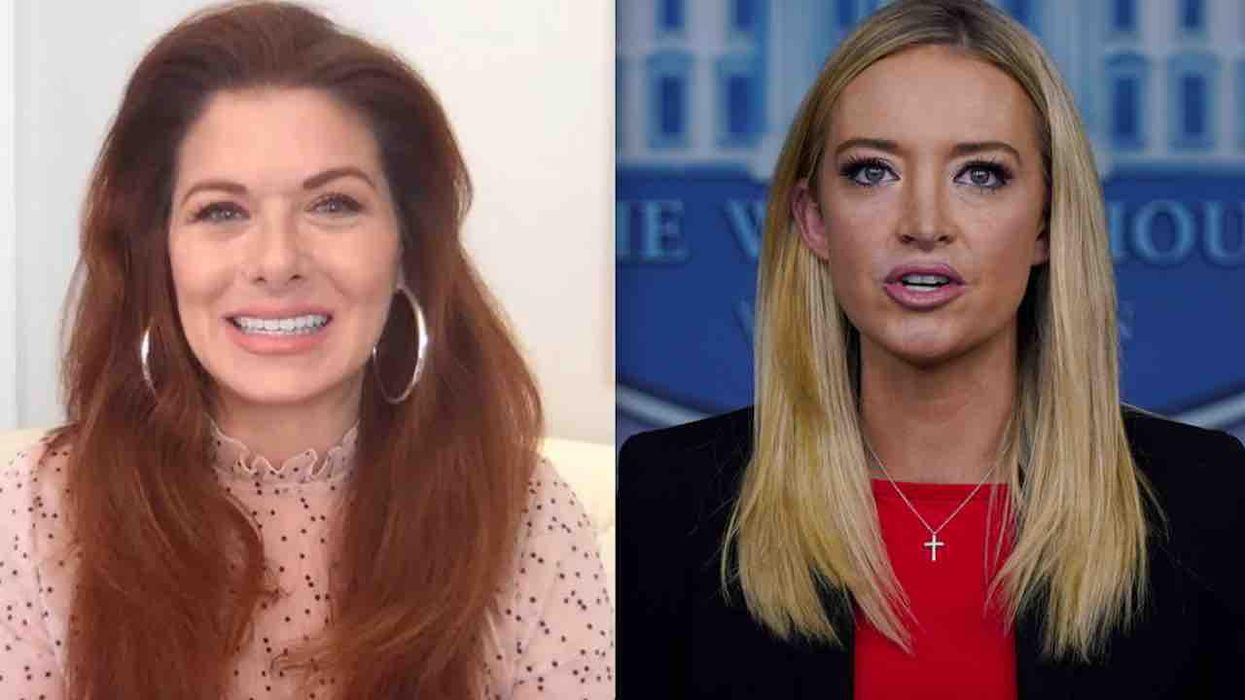Far-left actress Debra Messing threatens news networks if they ever hire, interview Kayleigh McEnany: '#Deplatform Hate'