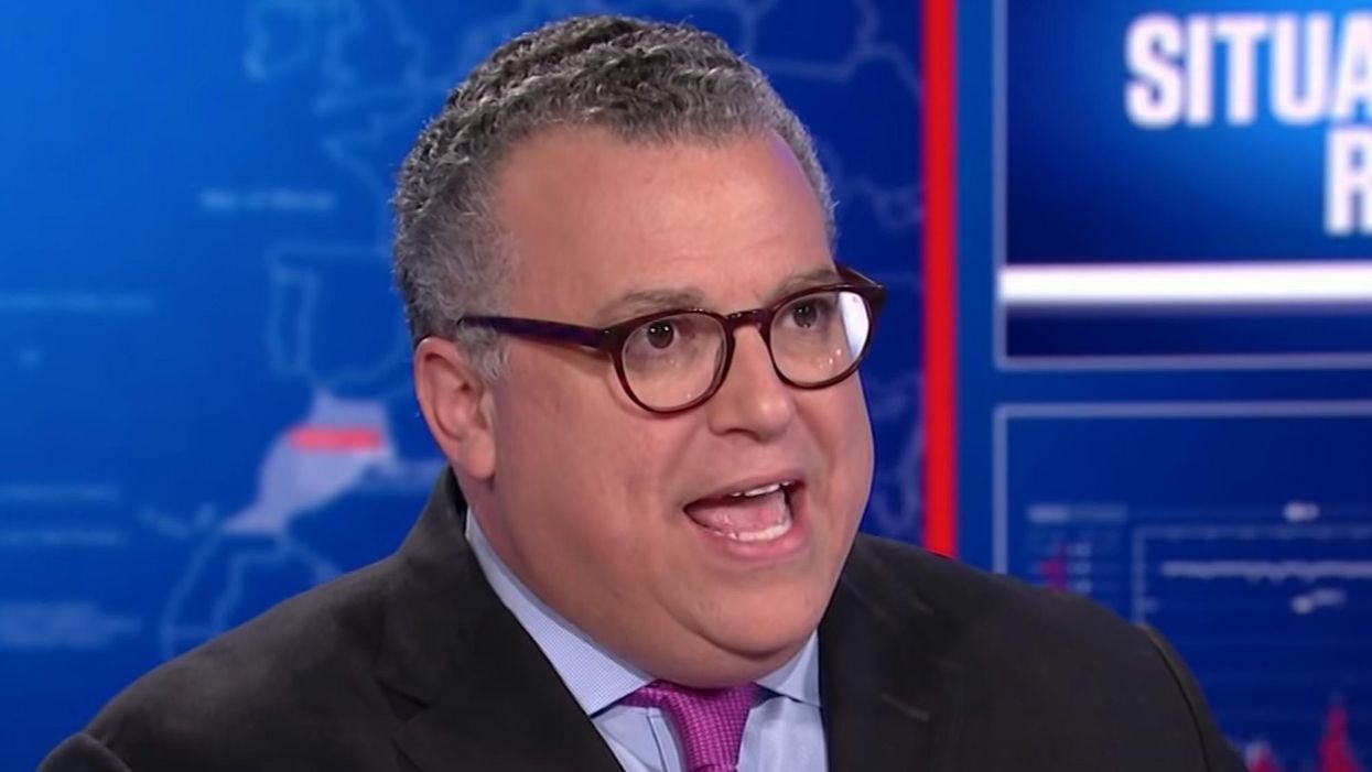 CNN's David Chalian says lights at National Mall are like 'extensions of Joe Biden's arms embracing America'