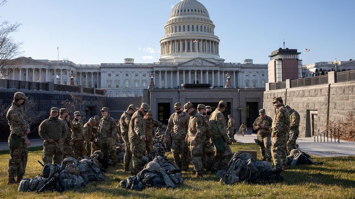 National Guard soldiers booted out of Capitol, forced to sleep in parking garage