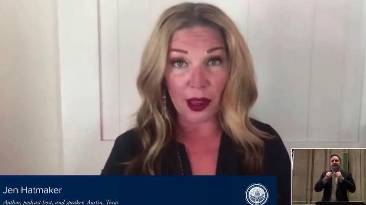 Progressive Christian author trips over herself to apologize for inaugural prayer thanking God for 'giving us this land,' throws organizers under the bus