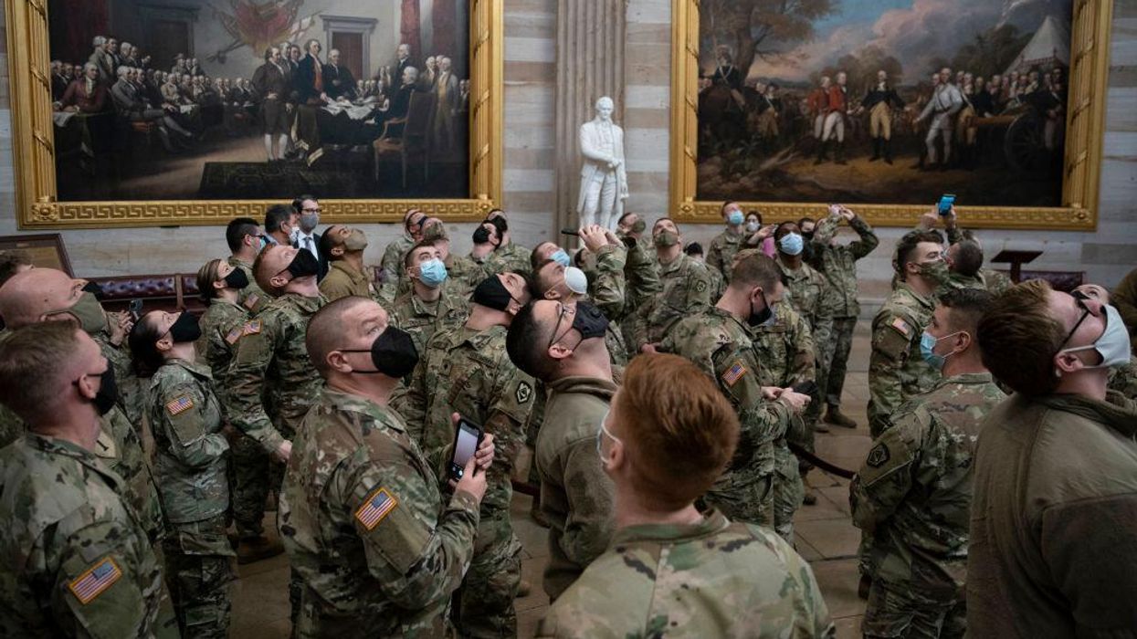Report: After being forced into cramped quarters, over 100 National Guard members have tested positive for COVID-19