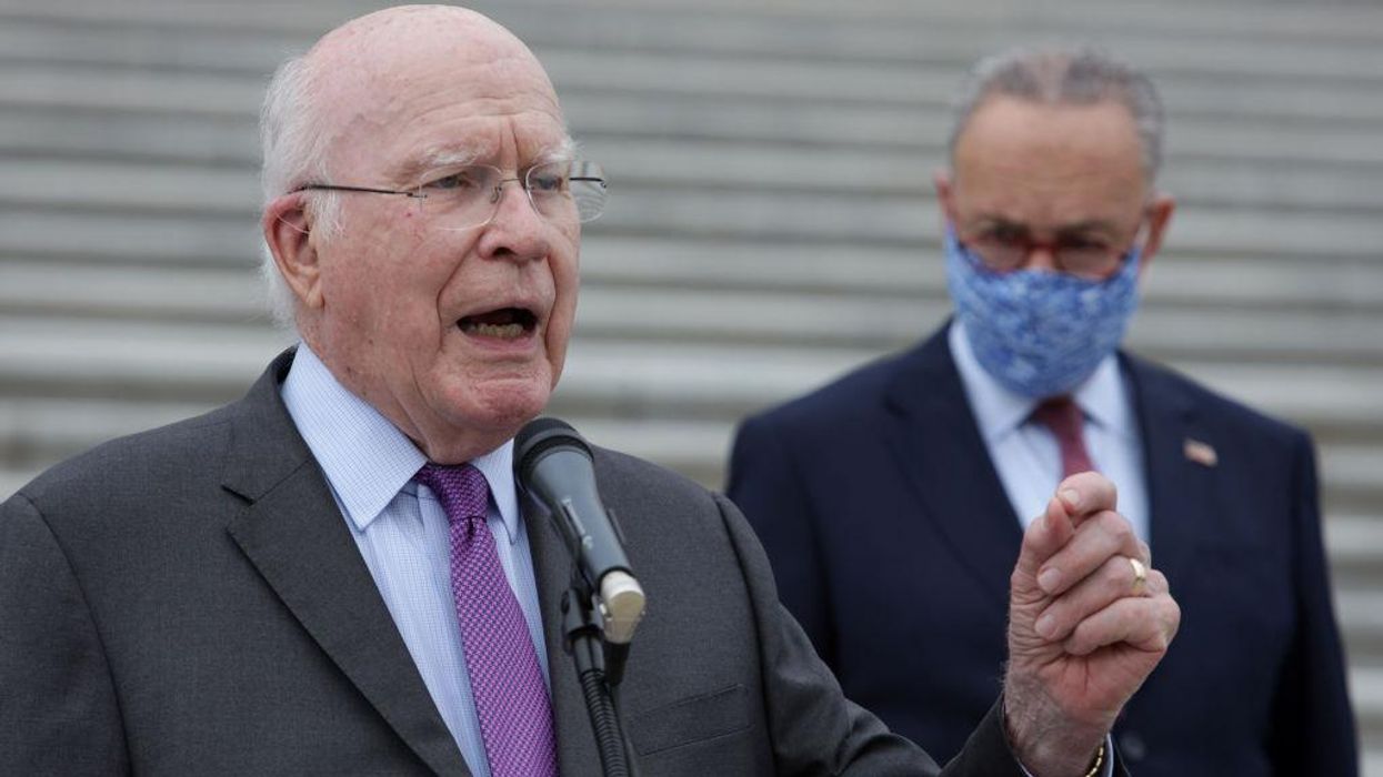 Republicans object after Sen. Leahy announces he, not Chief Justice Roberts, will preside over impeachment trial