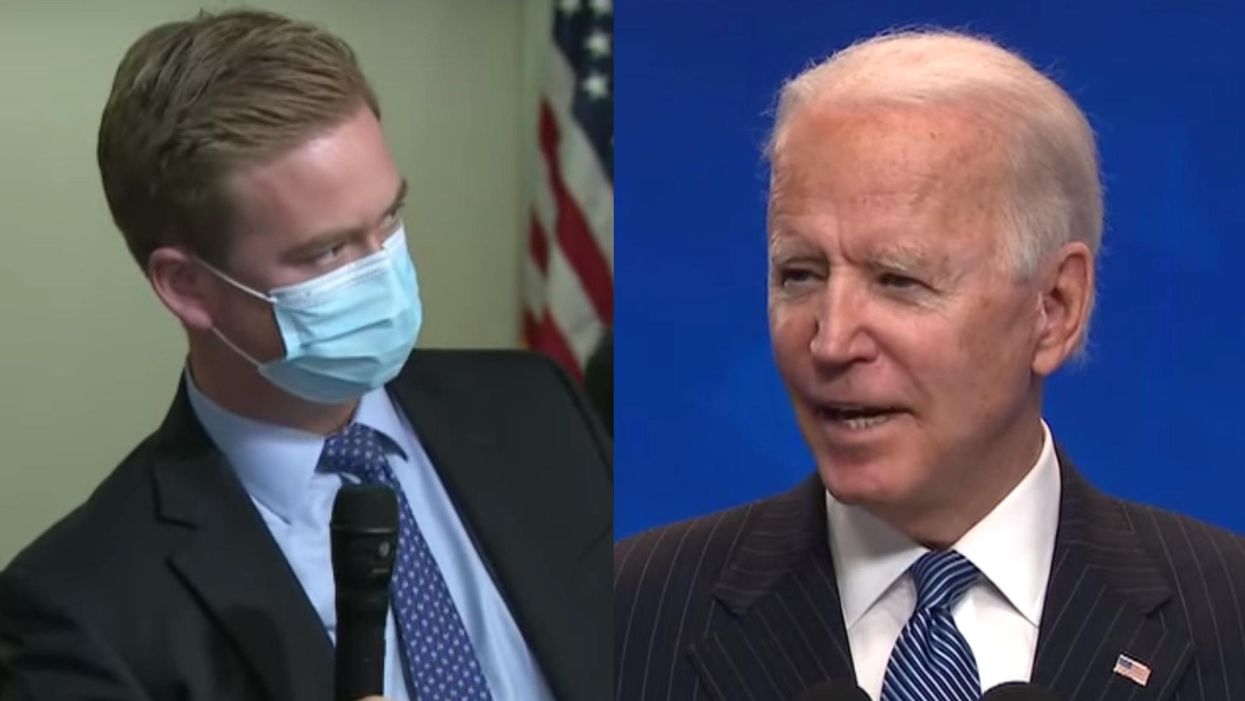 'Bad faith my a**': Brit Hume defends Fox News reporter challenging Joe Biden on contradictory pandemic messages