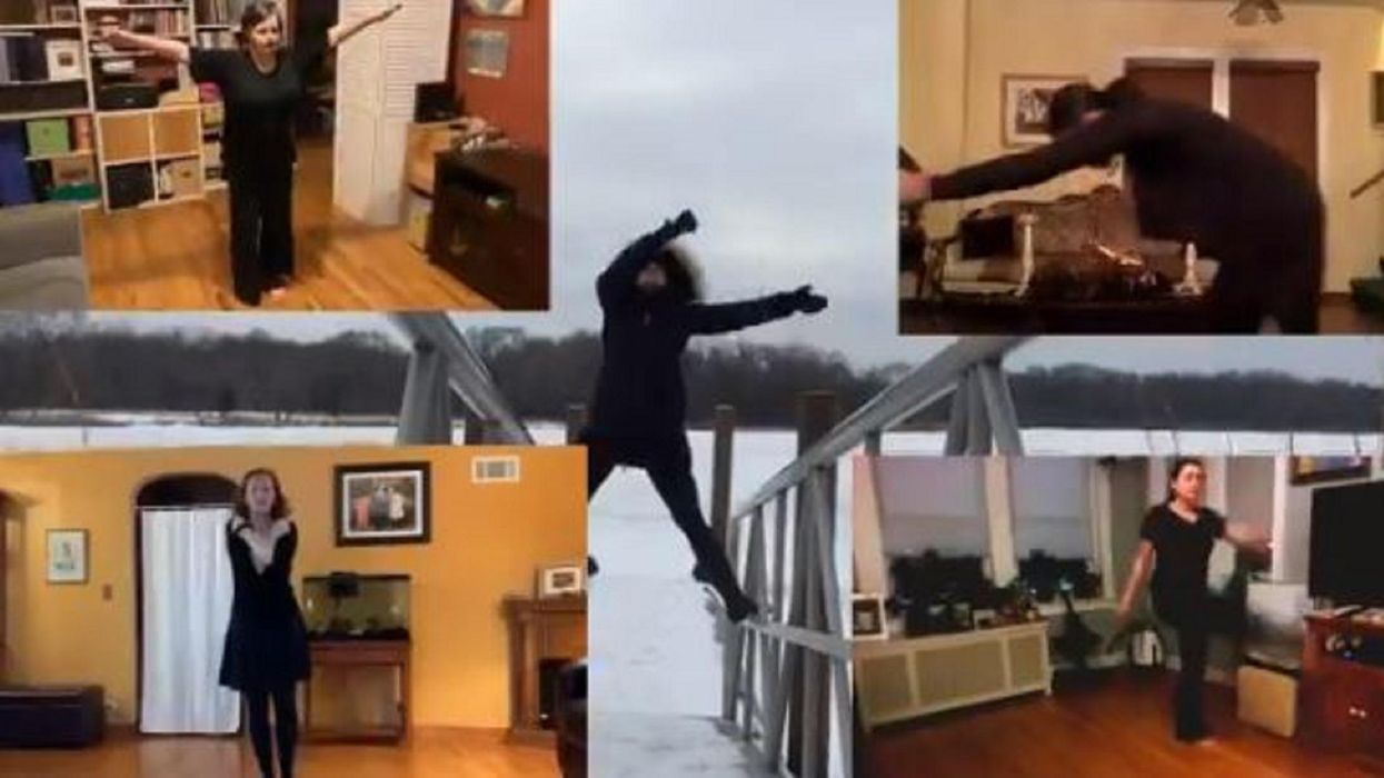 Watch: Chicago Teachers Union members perform interpretive dance in protest of teacher return policy