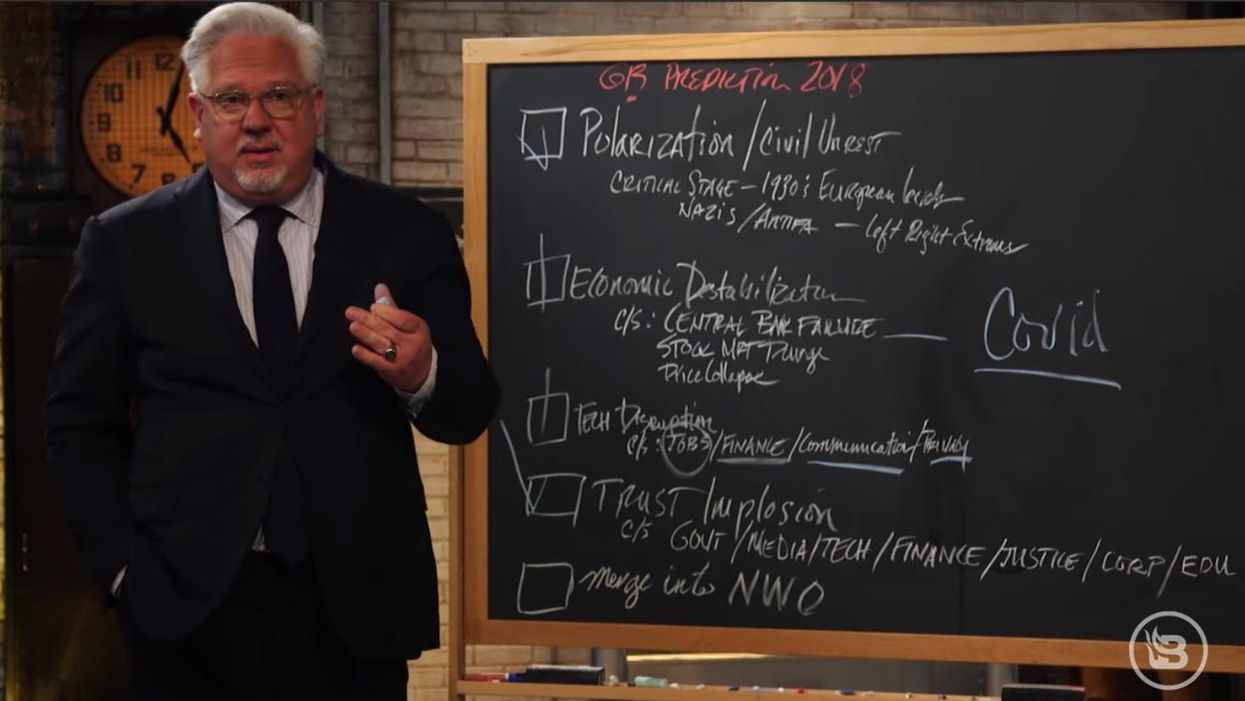 The 'trust implosion' Glenn Beck warned of is happening now — here's what he warns is coming next