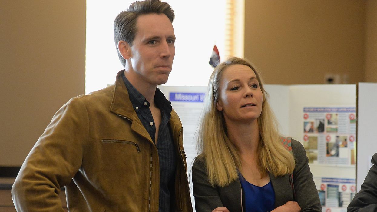Wife of Sen. Josh Hawley takes criminal action after 'anti-fascist' group targeted family's personal residence