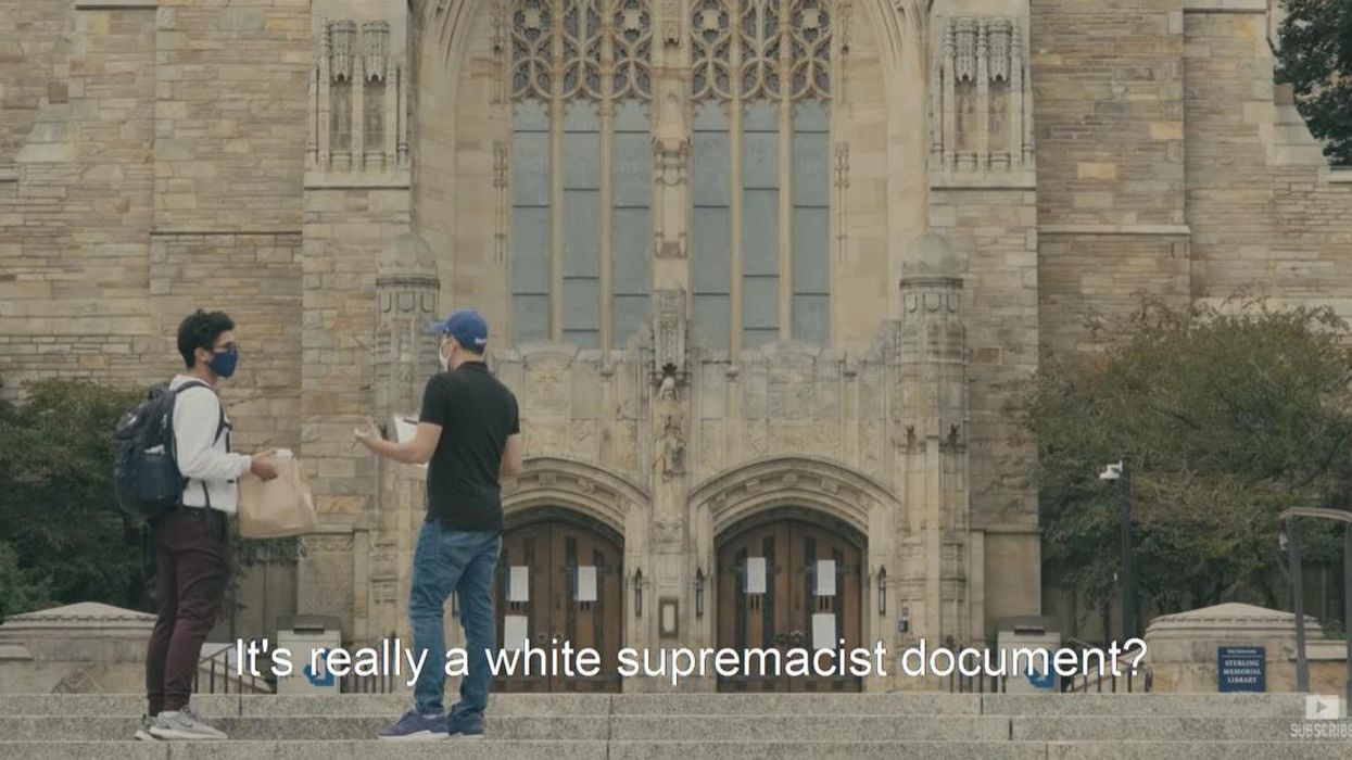 SCARY: Yale students enthusiastically sign 'petition' to repeal the Constitution