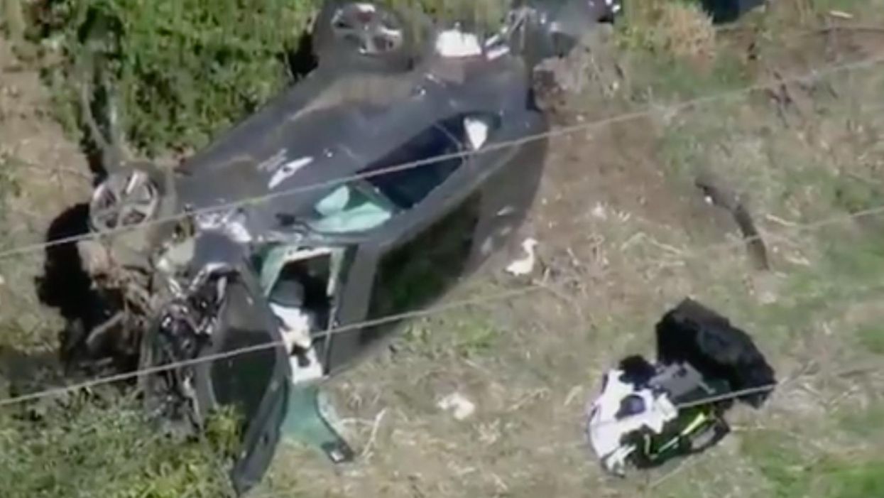 BREAKING: Tiger Woods sustains multiple injuries in single-car crash, had to be extracted with Jaws of Life [UPDATED]
