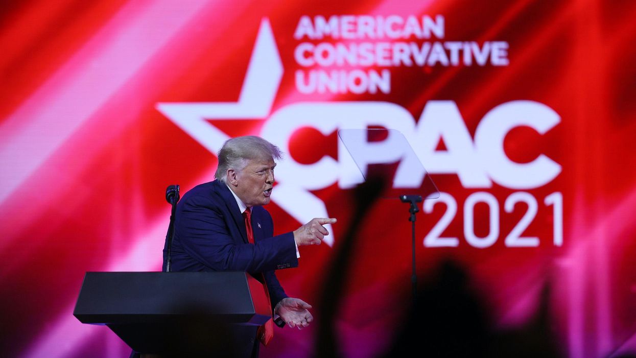 YouTube deleted videos of Trump's CPAC speech and suspended a channel that posted it