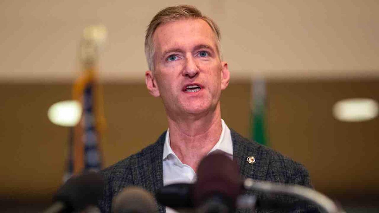 Far-left Portland Mayor Ted Wheeler is asked why 'white supremacists' share blame with 'anarchists' for city violence, destruction. His reply is a doozy.