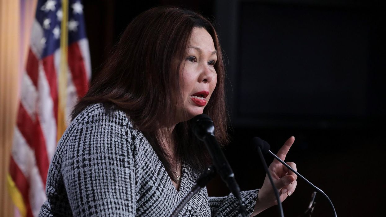 Dem Sen. Tammy Duckworth vows to vote 'no' on all white, straight Biden nominees until an Asian is picked
