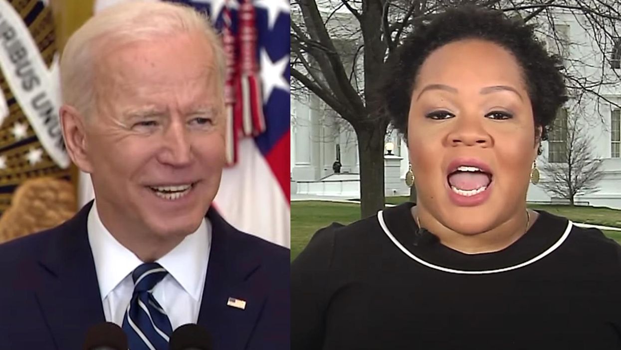 Twitter torches PBS journalist over her question on the border crisis to President Biden at first media briefing