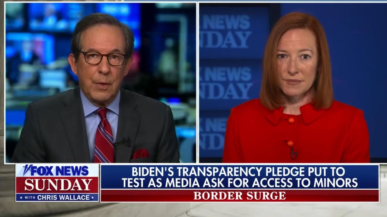 Chris Wallace blasts Jen Psaki over border crisis, media blackout: 'Less transparent than Trump'