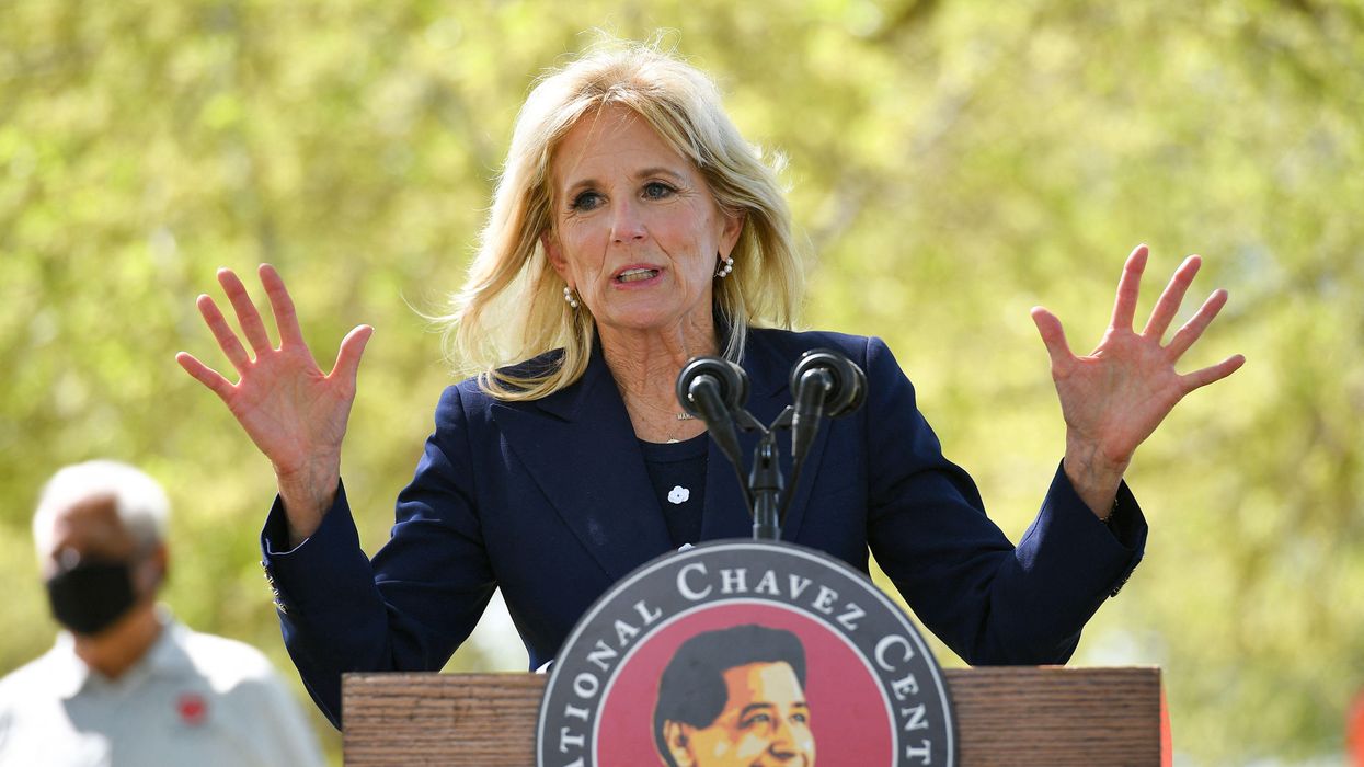 Jill Biden butchers Spanish protest slogan during César Chávez celebration and faces brutally hilarious ridicule