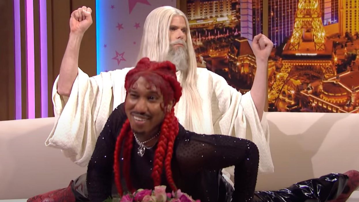 Lil Nas X says 'SNL' is 'going to hell' after sketch portrays rapper lap dancing for God ahead of Easter