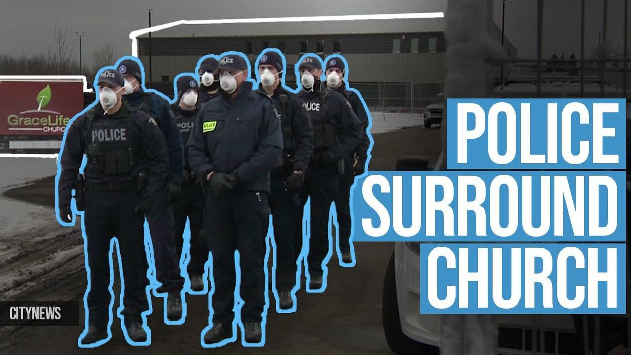 Ezra Levant: Police at Canadian church are forcing Christians UNDERGROUND