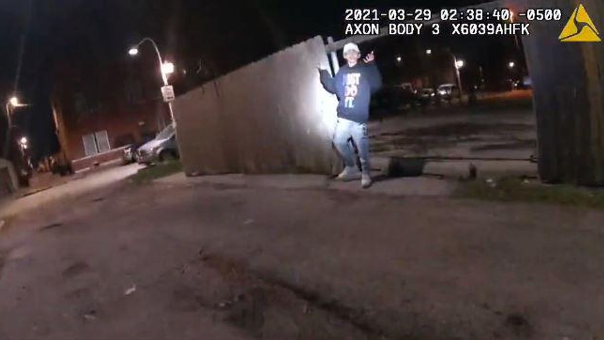 Chicago officials release video showing fatal police shooting of 13-year-old Adam Toledo